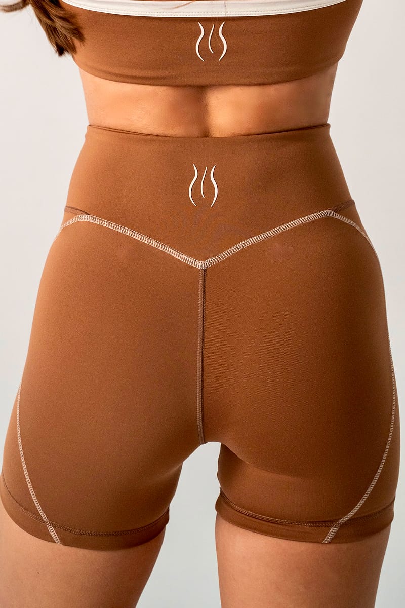 Braon biciklističke helanke za trening KlaraLinee kolekcija