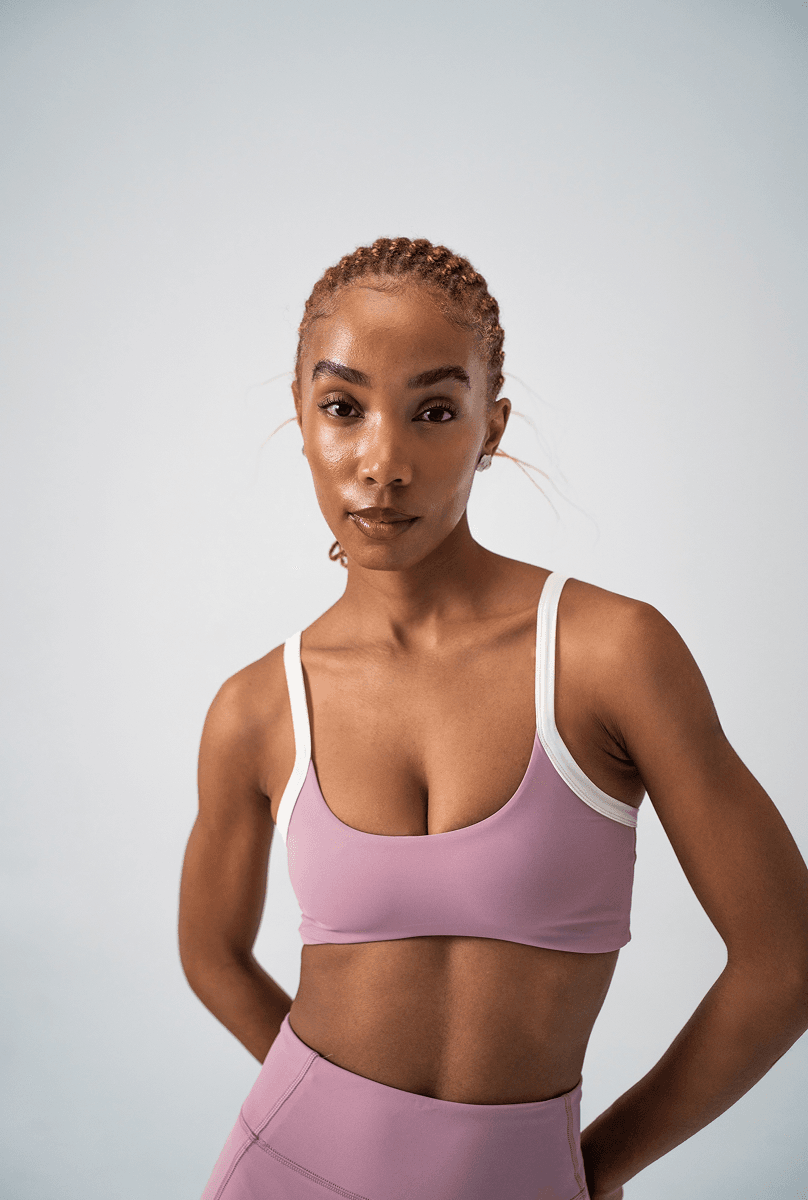 Roze sportski top za trening KlaraLinee kolekcija