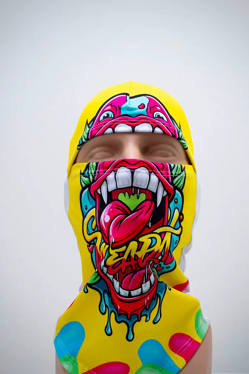 Pink tongue balaclava, image 1