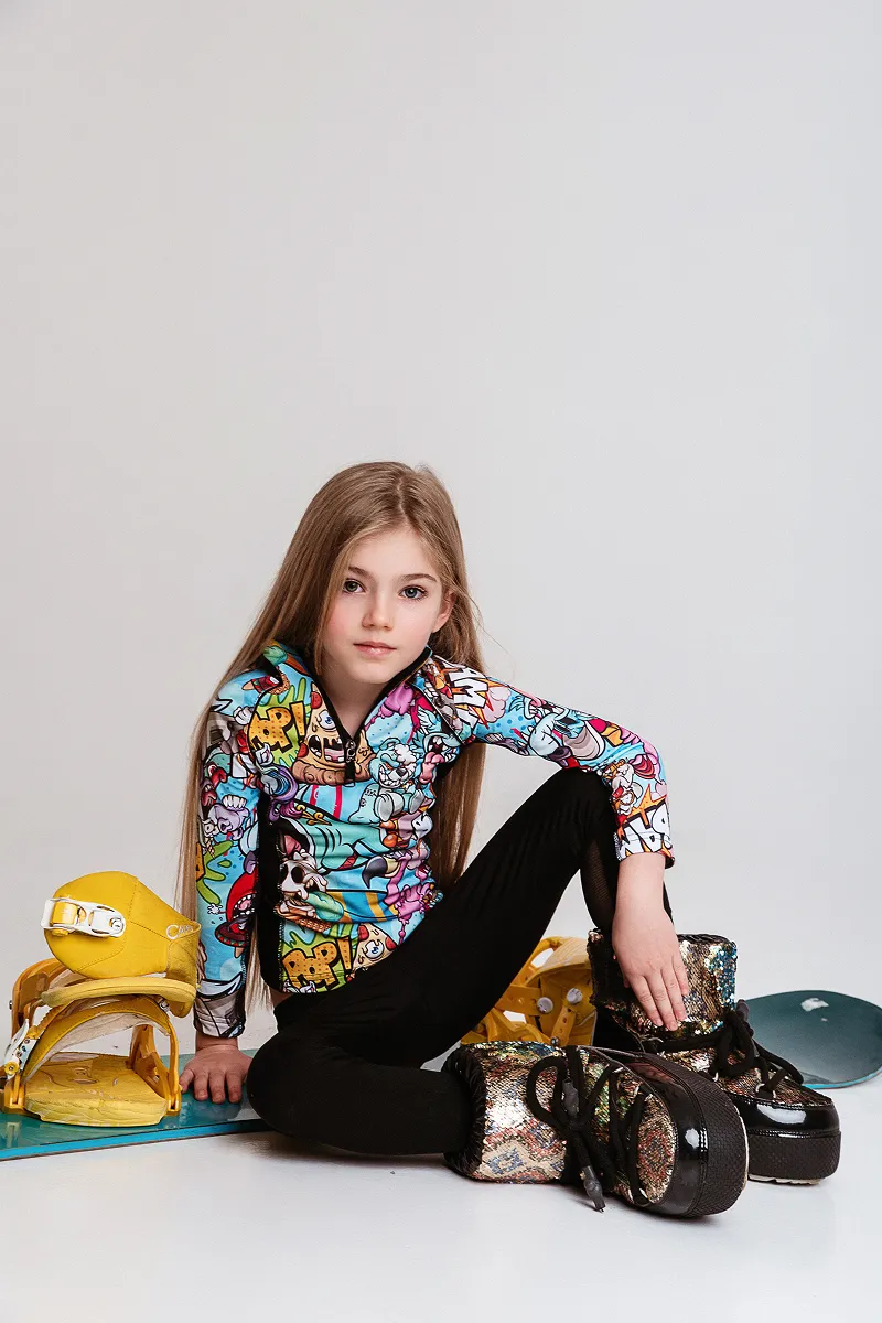 Kids’ fitted top, BAM, image 2