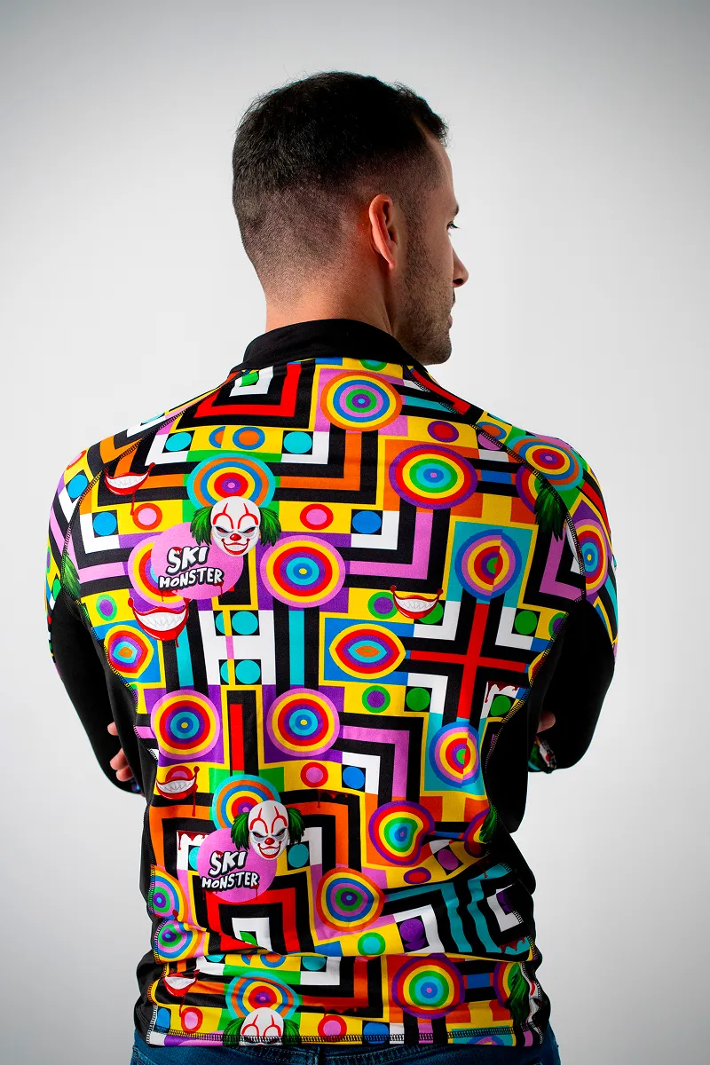 Men’s fitted top, Clown, image 3