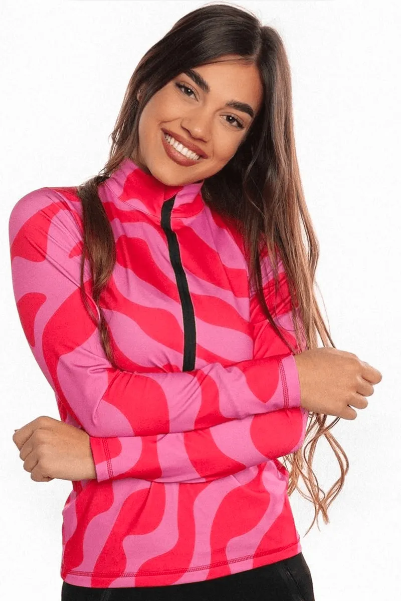 Majica sa prugama – dečja, Roze pruge, slika 1