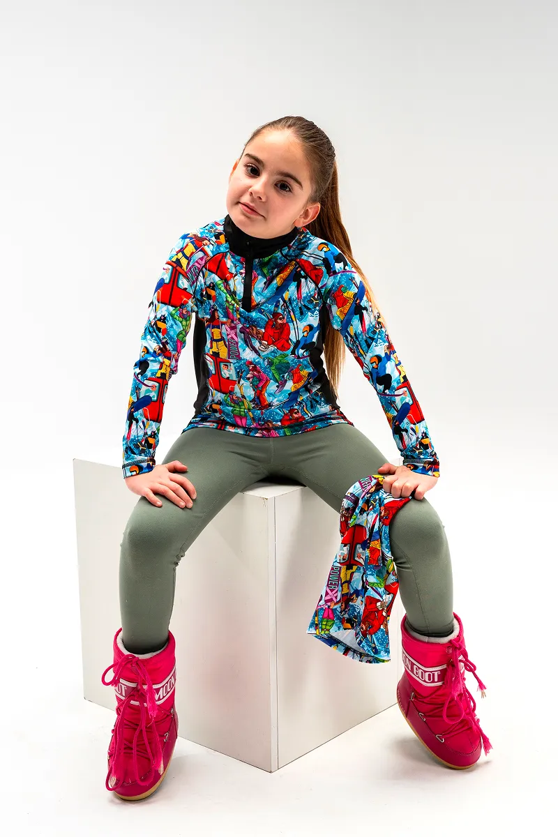 Kids’ fitted top, Gondola, image 1